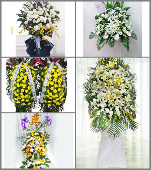 广西桂林恭城县龙虎乡白事花篮预定